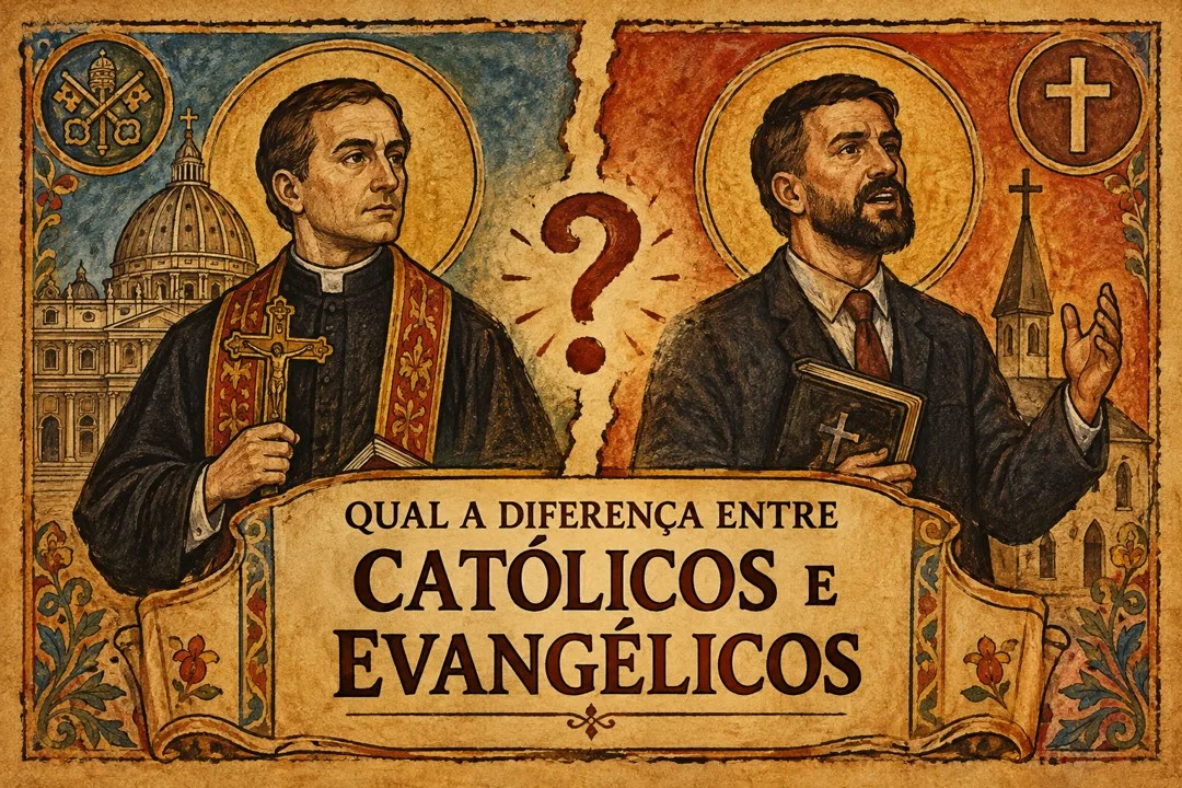 Católicos x Evangélicos: Quais São as Verdadeiras Diferenças de Fé?