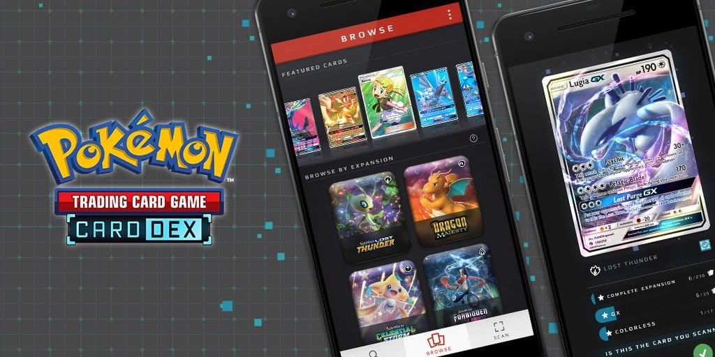 Conheça o novo aplicativo Pokémon TCG Card Dex anunciado para Android e iOS