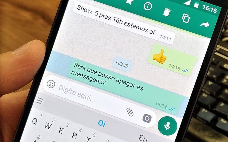 Aprenda a apagar mensagens antigas no Whatsapp para Android