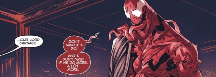 Web of Carnage: Cult of Carnage #1 | Marvel revela novo visual para carnificina