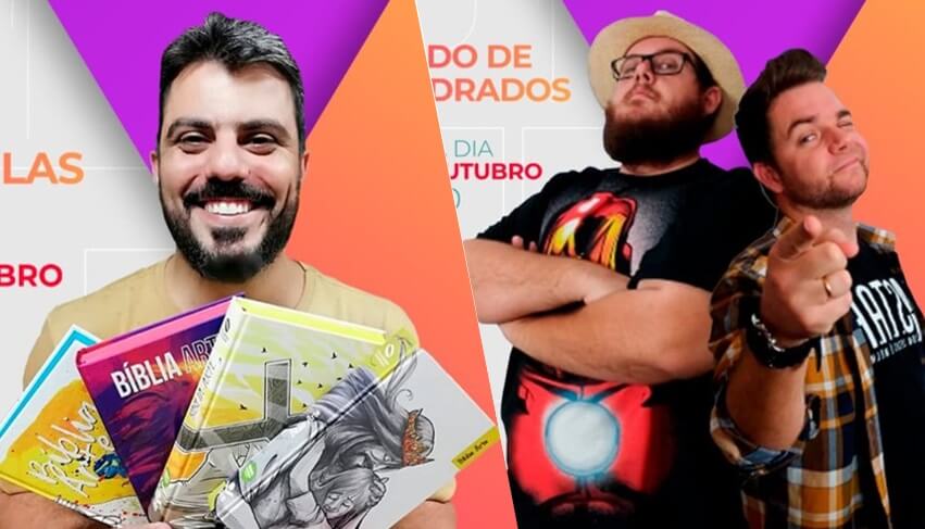 Bando de Quadrados e Parábolas Geek estreiam programa na Rede Super de Televisão