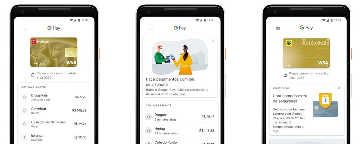 Google Pay chegou oficialmente ao Brasil