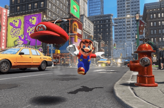 Gravar Super Mario Odyssey speedrun encurtado para um tempo mais visível