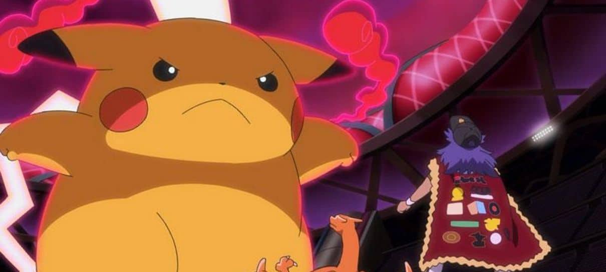 Pikachu ganha transformação Gigantamax no anime