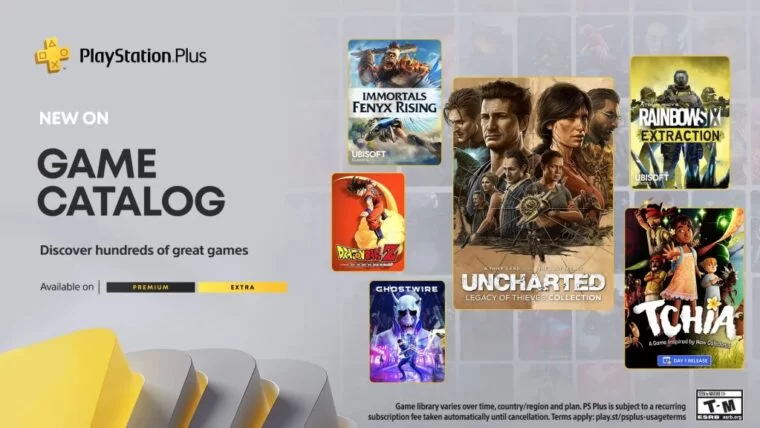 PS Plus traz Uncharted, Street Fighter V e mais em Março