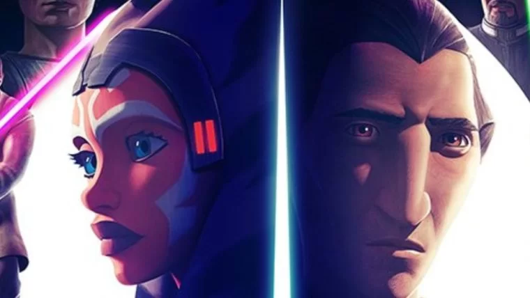 Star Wars: Histórias dos Jedi ganha novo cartaz com Ahsoka e Dookan